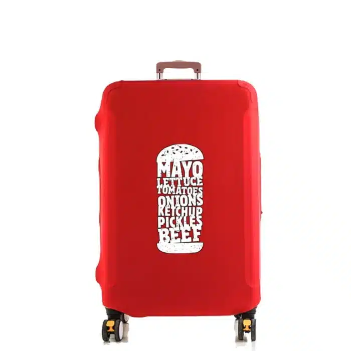 Housse pour valise Hamburger 4