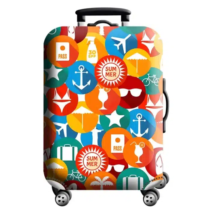Housse pour valise Eté 1