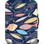 Housse pour valise Poissons 1