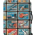 Housse pour valise Voyage spatial 1