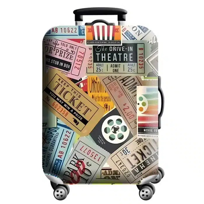 Housse pour valise Tickets 1
