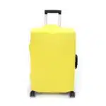 Housse de valise élastique jaune 1