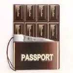 Protege passeport Chocolat 1