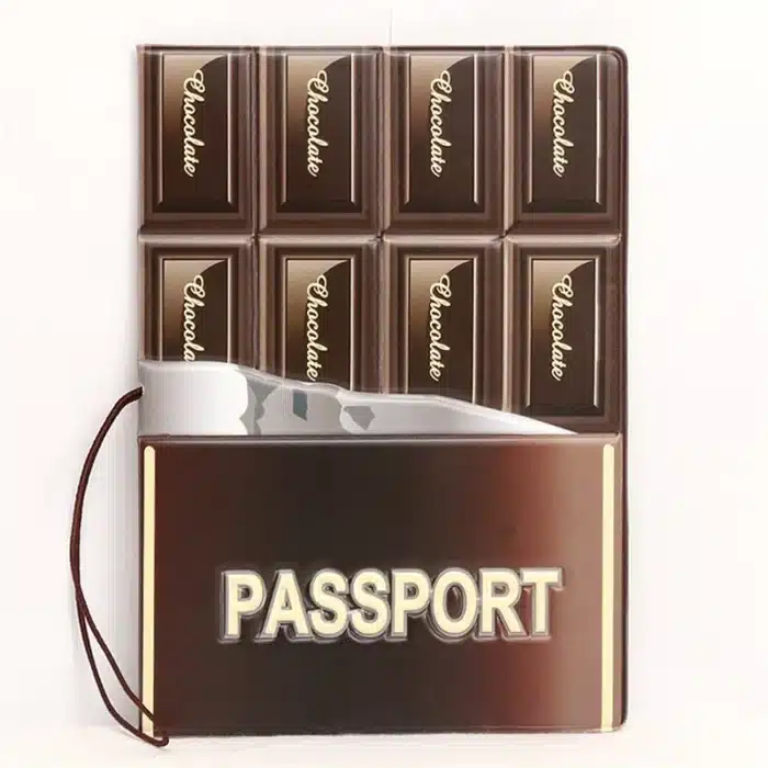 Protege passeport Chocolat 1