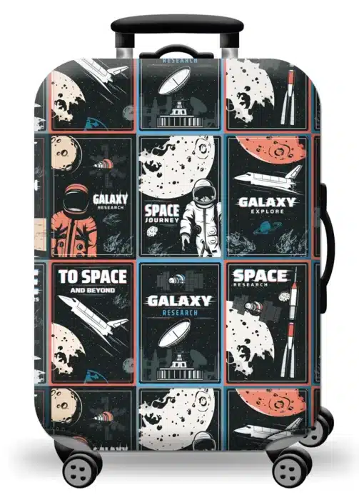 Housse de valise Conquête spatiale 1