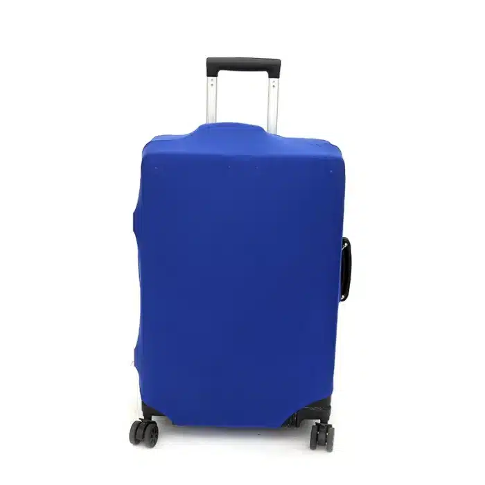 Housse de valise élastique bleue 1
