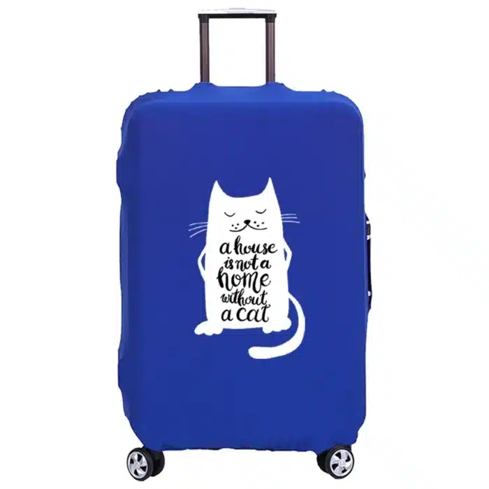 Housse de valise Chat humour 2