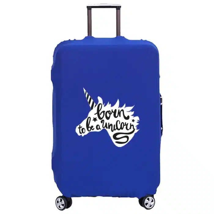 Housse de valise Born to be a licorn 2